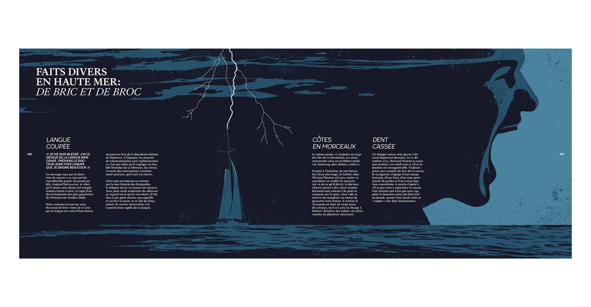 Livre Une histoire du Vendée Globe - Page 1