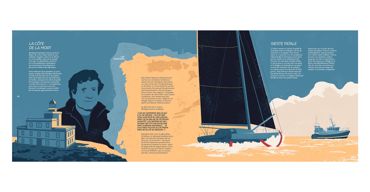 Livre Une histoire du Vendée Globe - Page 3