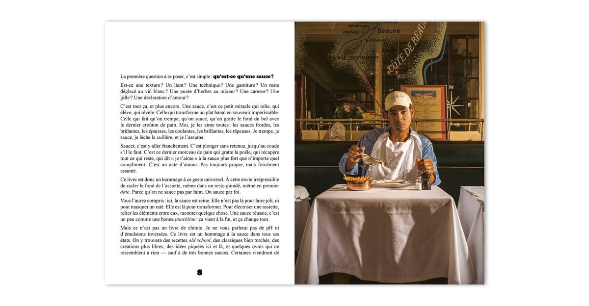 Livre Saucer n'est pas tremper - Page 1