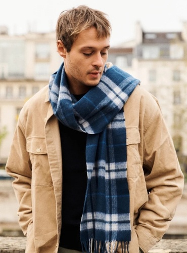 Écharpe pour homme à offrir à la Saint-Valentin