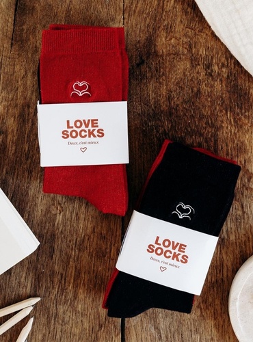 Mug illustré cœur pour la Saint-Valentin