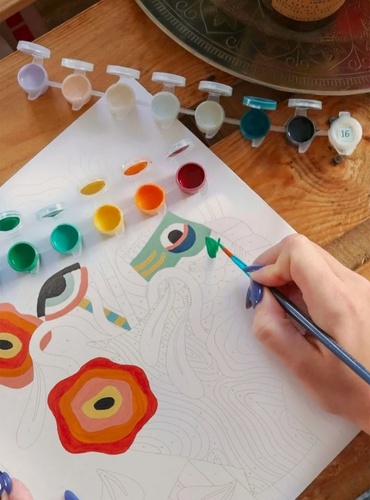 peinture au numéro exclusive