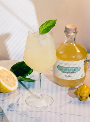 Bouteille de limoncello pour la fête des mères