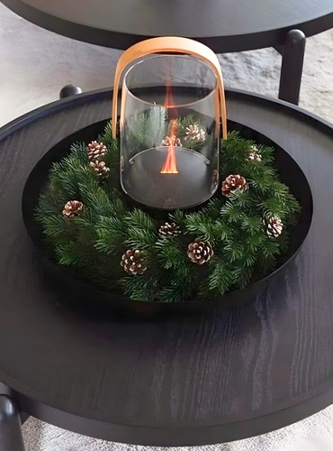 Diffuseur à flammes intérieur & extérieur