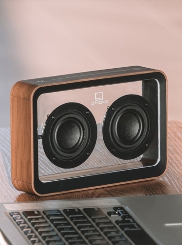 Enceinte bluetooth transparente