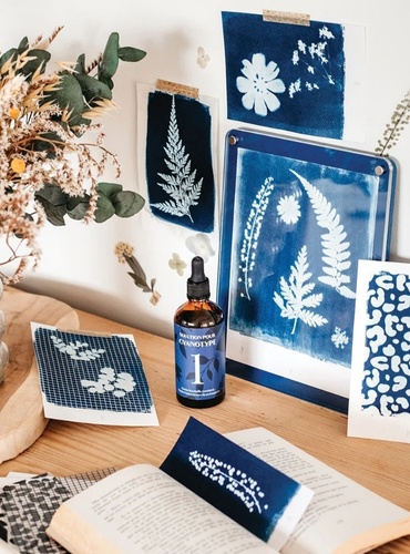 Kit DIY cyanotype : idée cadeau de Noël