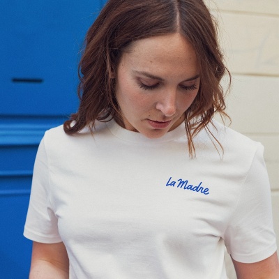 T-shirt La Madre illustré - Blanc Second image