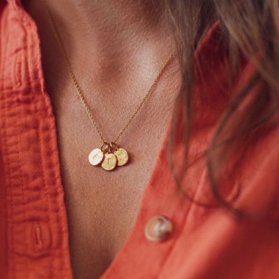 Collier personnalisé initiales