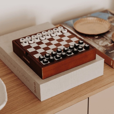 Coffret multi jeux en bois Second image