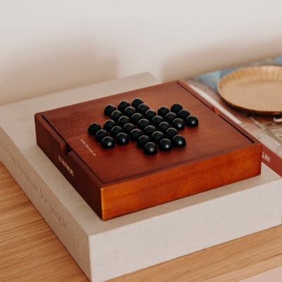 Coffret multi jeux en bois