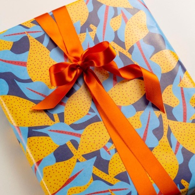 Rouleau papier cadeau - Citronnade ombragée Second image