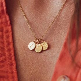 Collier personnalisé initiales