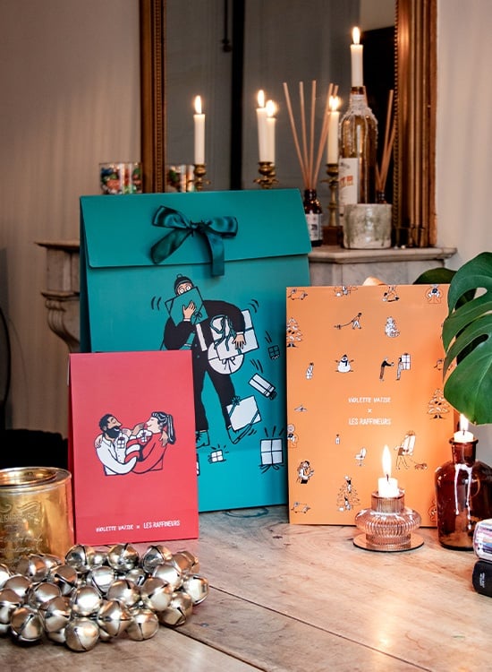 Emballages cadeaux de Noël