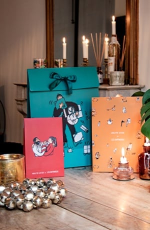 Emballages cadeaux de Noël
