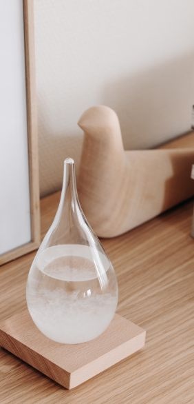 Baromètre à cristaux Okuri par Les Raffineurs