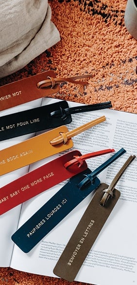 Marques pages à message Okuri par Les Raffineurs