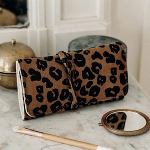 Pochette à bijoux léopard
