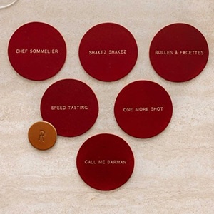 Jeu Beer Pong en cuir