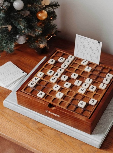 Sudoku en bois : Idée cadeau jeu de société