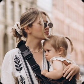 Porte-bébé léopard