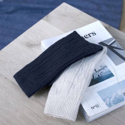 Duo de chaussettes pour femme en laine et cachemire Second image