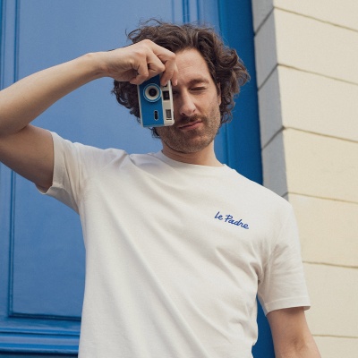 T-shirt Le Padre illustré - Blanc Second image