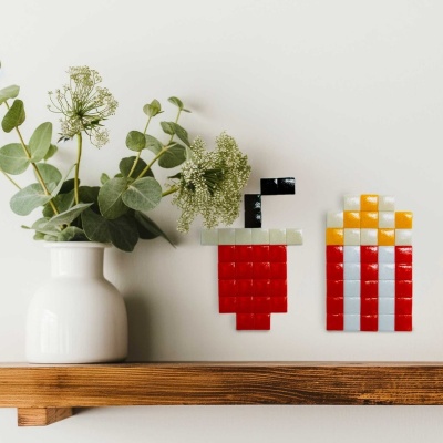 Kit DIY mosaïque - Pop Corn & Soda Second image