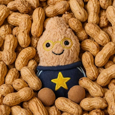 Peluche cacahuète Jellycat Second image