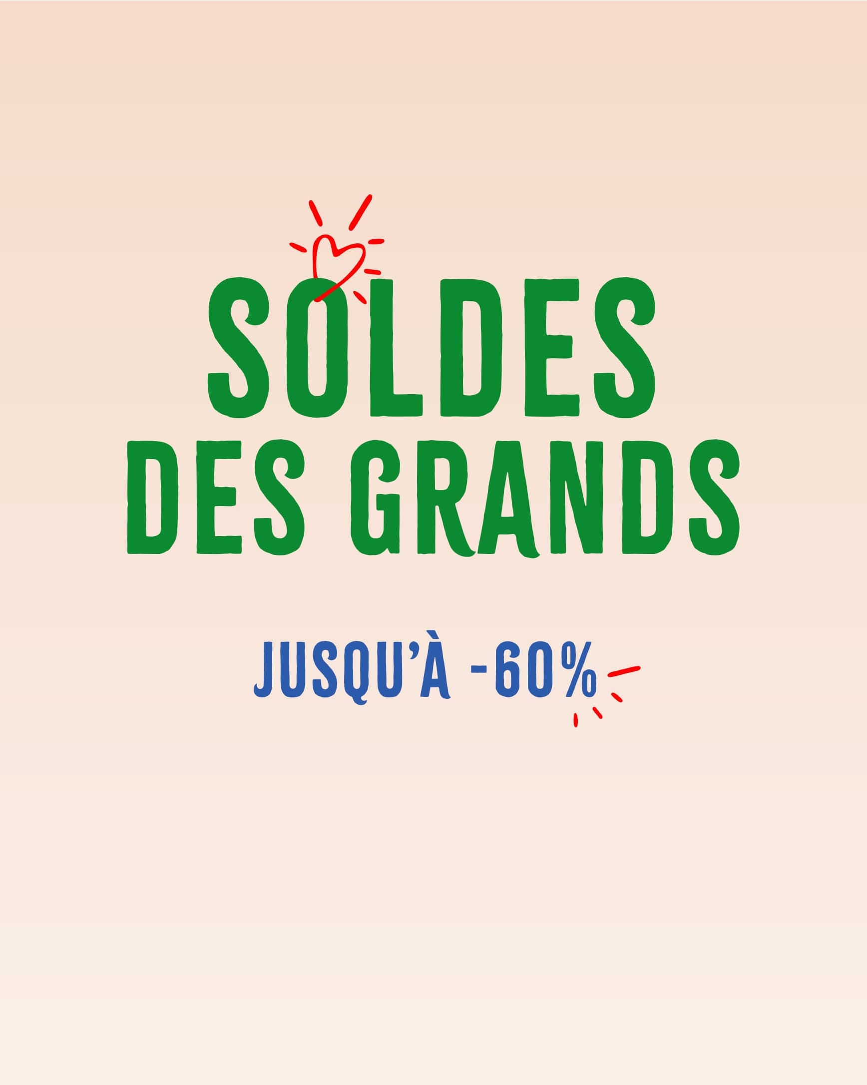 Soldes d'été : réductions jusqu'à -60%