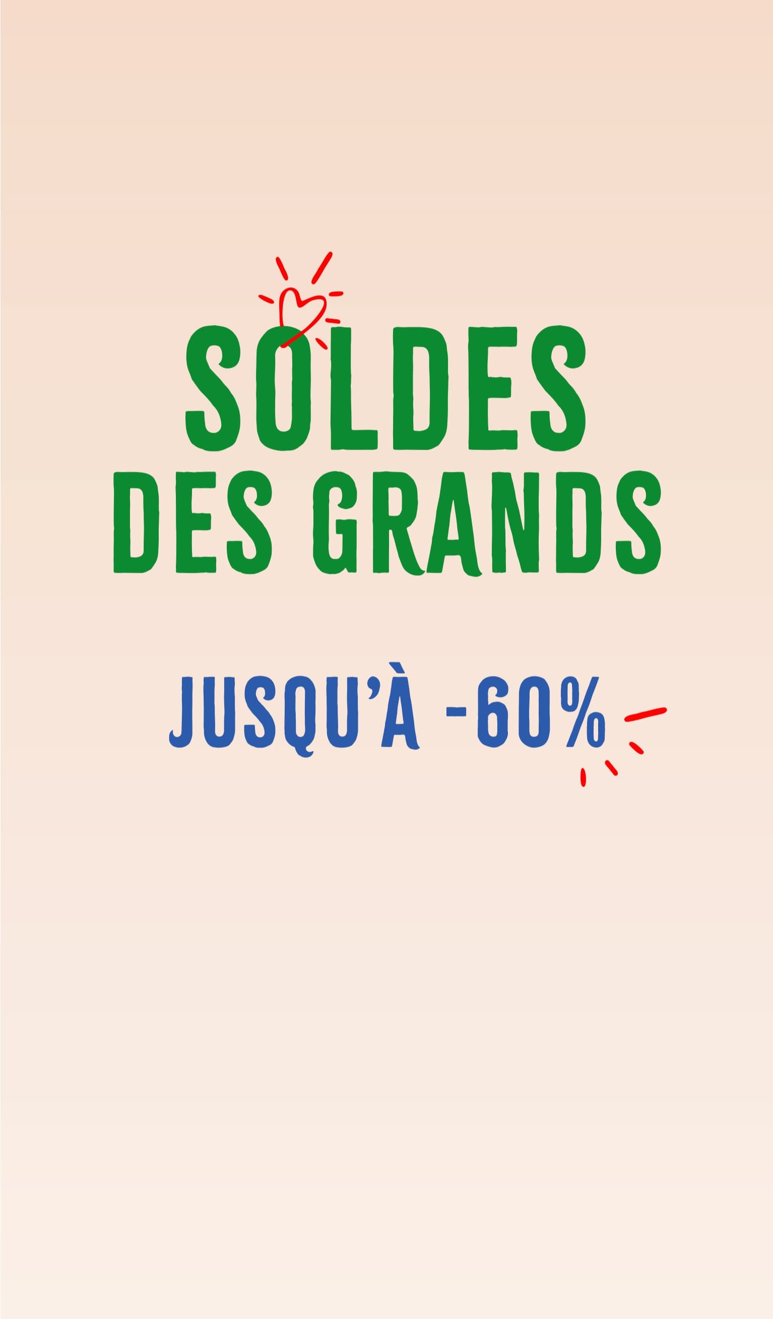 Soldes d'été : réductions jusqu'à -60%