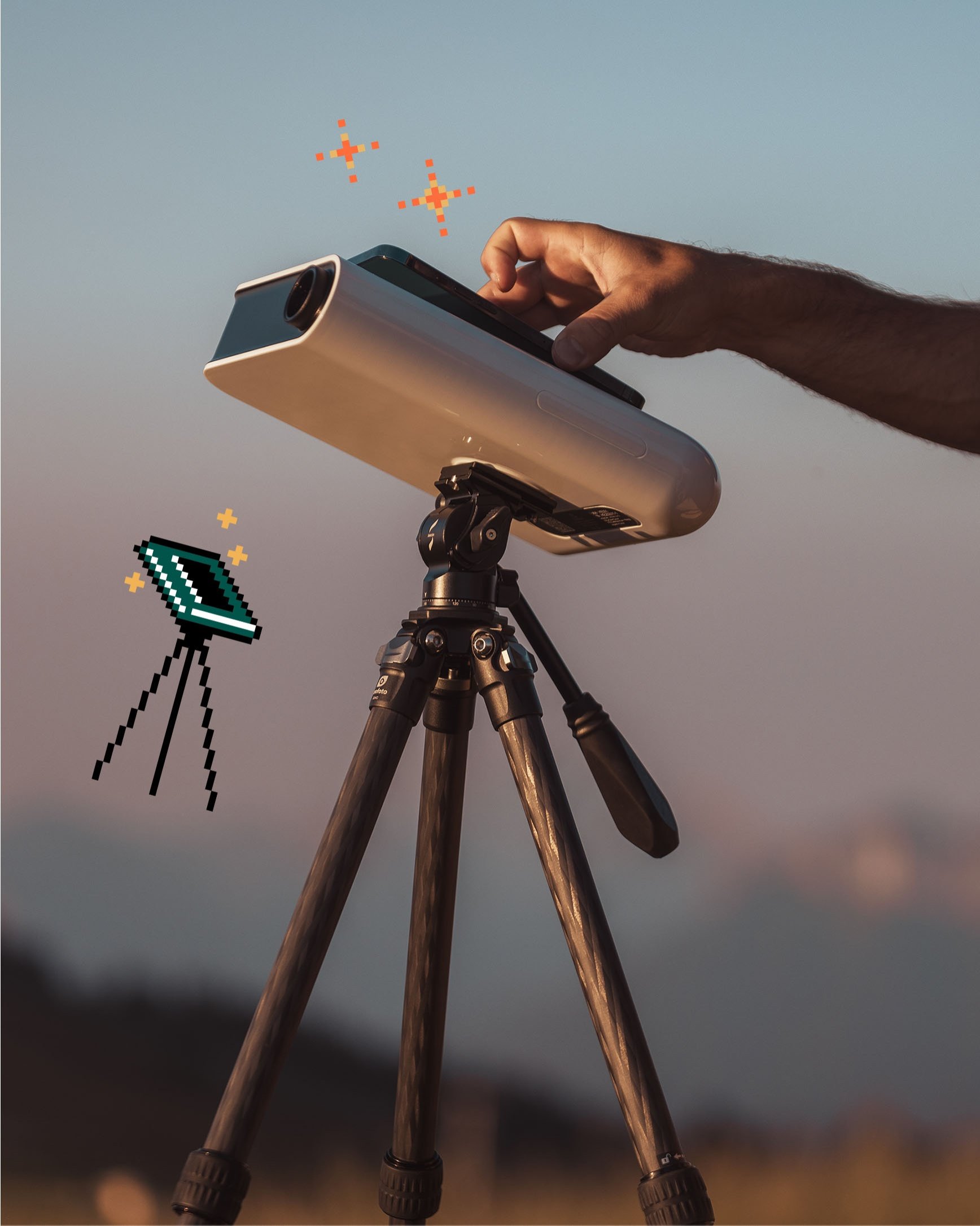 Idée cadeau d'anniversaire : télescope pour smartphone