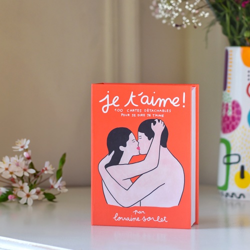 Cartes détachables Je t’aime